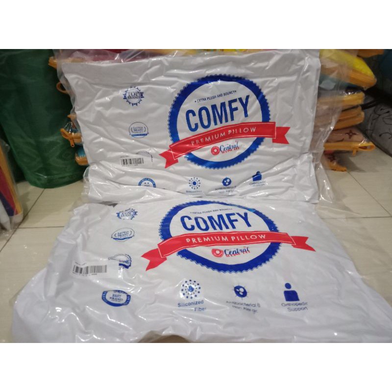 Bantal Guling Central Anti Bakteri Anti Alergi Kualitas Premium