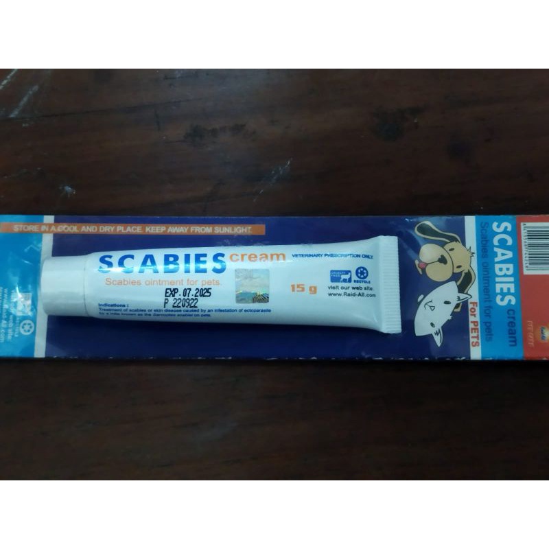 Scabies Cream Salp 15 gr - Salep Kudis Untuk Hewan