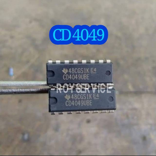 IC CD4049UBE Original / IC CD4049 Original