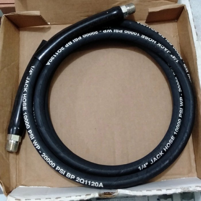 Hose 1/4" ID x10feet/3M 3/8" MNPT 10000Psi -20000Psi BVA CS3814C