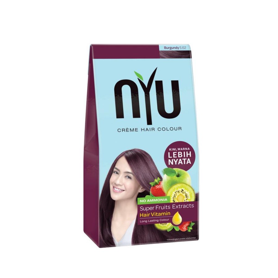 NYU CREME HAIR COLOUR Pewarna Rambut/ Cat Rambut Natural (TANPA AMONIA)