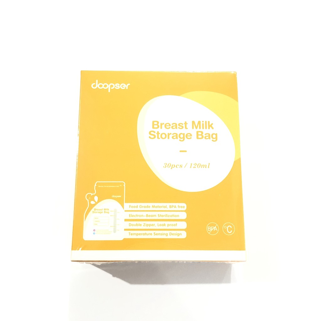 Doopser Kantong ASI 120ml isi 30 pcs | Breast Milk Storage