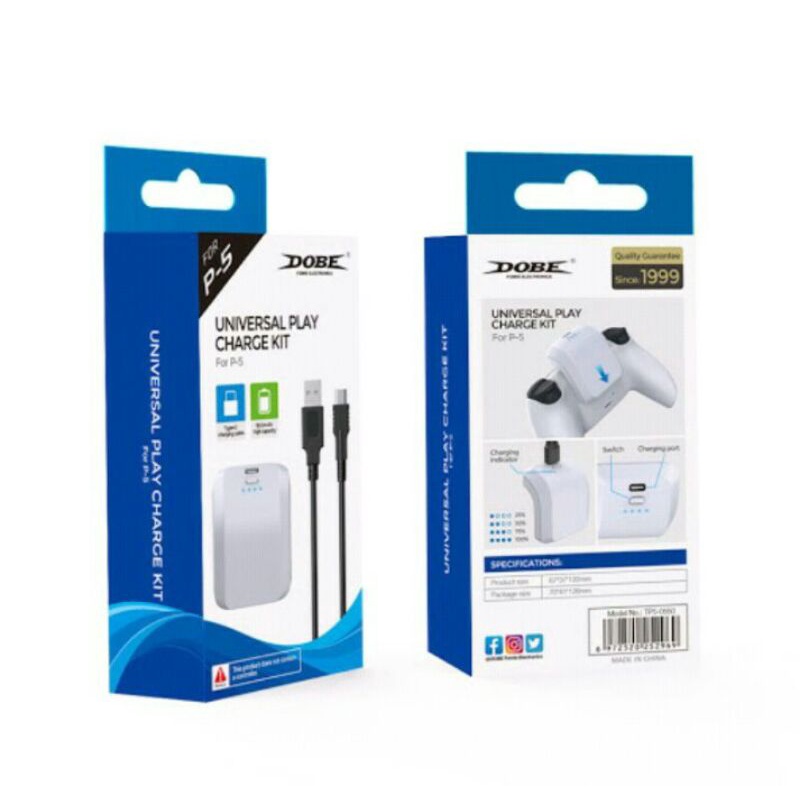 Dobe Battery Pack For PS5 DualSence Controller