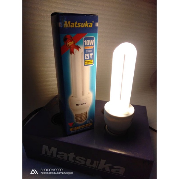 Lampu PLC Matsuka 5/8/10/12/14/18/20W