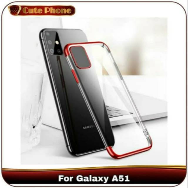 CASE SAMSUNG A71 - PREMIUM SHINING CHROME SAMSUNG A71 NEW 2020