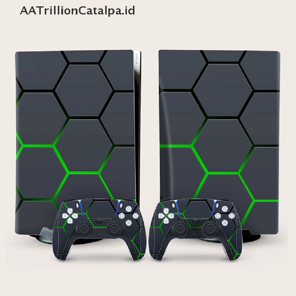 Aatrillioncatalpa PS5 Stiker Decal Vinyl Motif Planet Untuk PlayStation 5 Disk