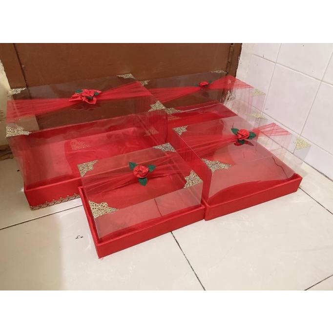 

[COD] Box sangjit / Box sangjit murah / box seserahan / 4pcs box sangjit [COD]