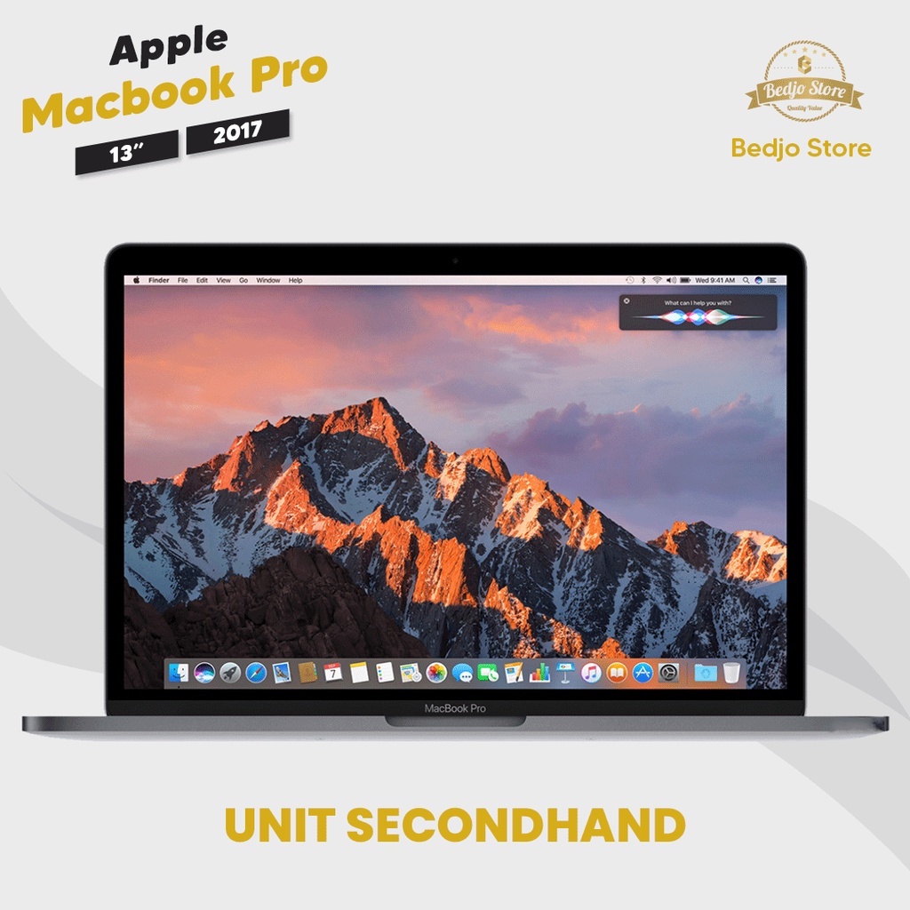 MacBook Pro 13 inch 2017 i5 128gb // 256gb // 512gb Second Original
