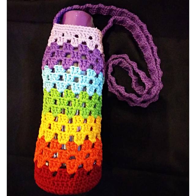 TAS BOTOL MINUM/ TAS BOTOL RAJUT