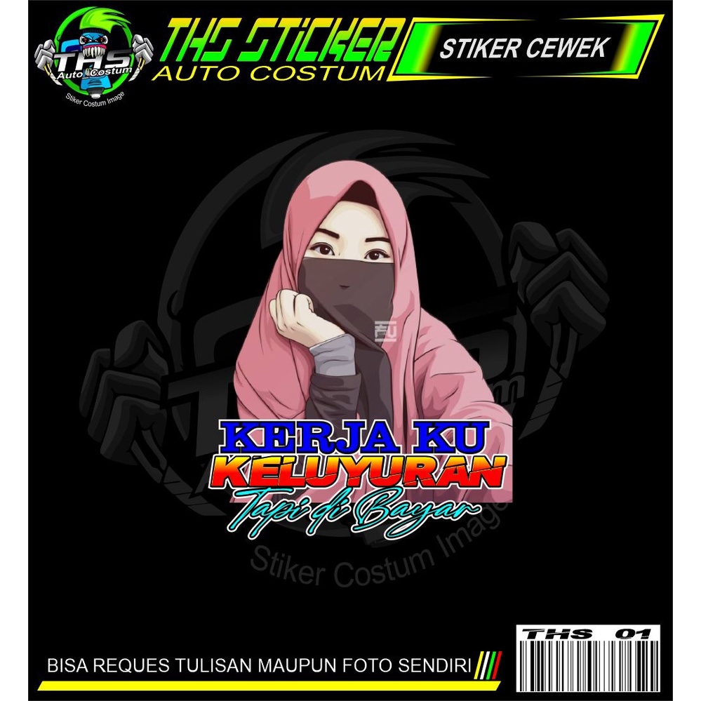 stiker cewek stiker mobil stiker truk stiker motor stiker variasi mobil