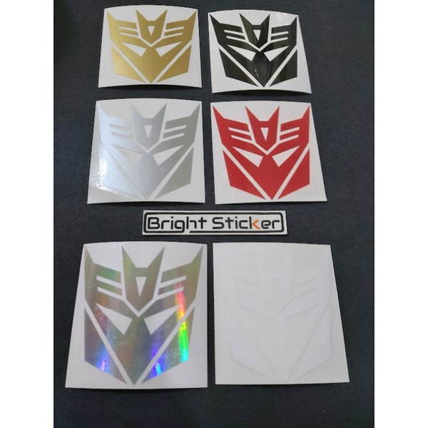 STICKER TRANSFORMERS V1 CUTTING