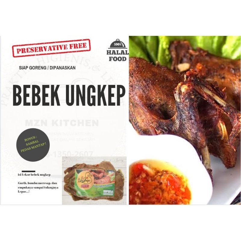 

Bebek Kampung Ungkep Frozen Makanan Beku, Frozen Food, Bebek Ungkep Frozen Solo 1 Ekor Siap goreng