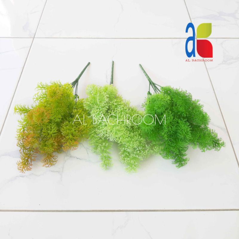 TANAMAN RUMPUT PLASTIK GANGGANG SELEDRI AIR B8158 HIAS ARTIFICIAL AQUARIUM