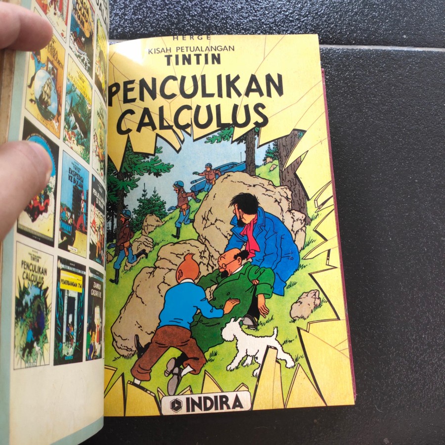 Bundel Komik Tintin Indira 13 Buku