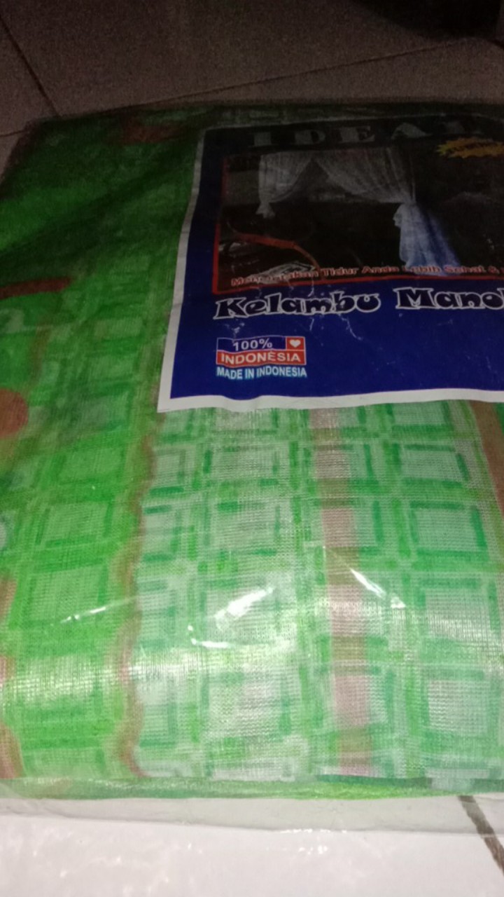 Kelambu Tidur Kelambu Nyamuk Kolambu Kotak Motif Keropi