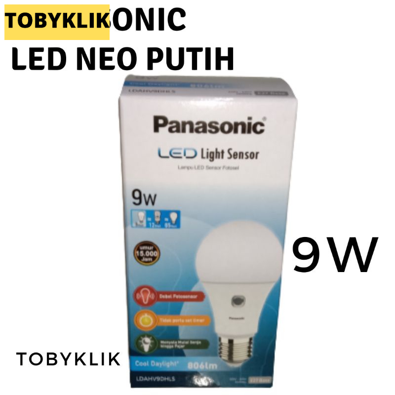 Lampu LED panasonic warna putih / Lampu LED Megaman warna putih