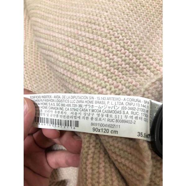 Selimut/blanket zara home