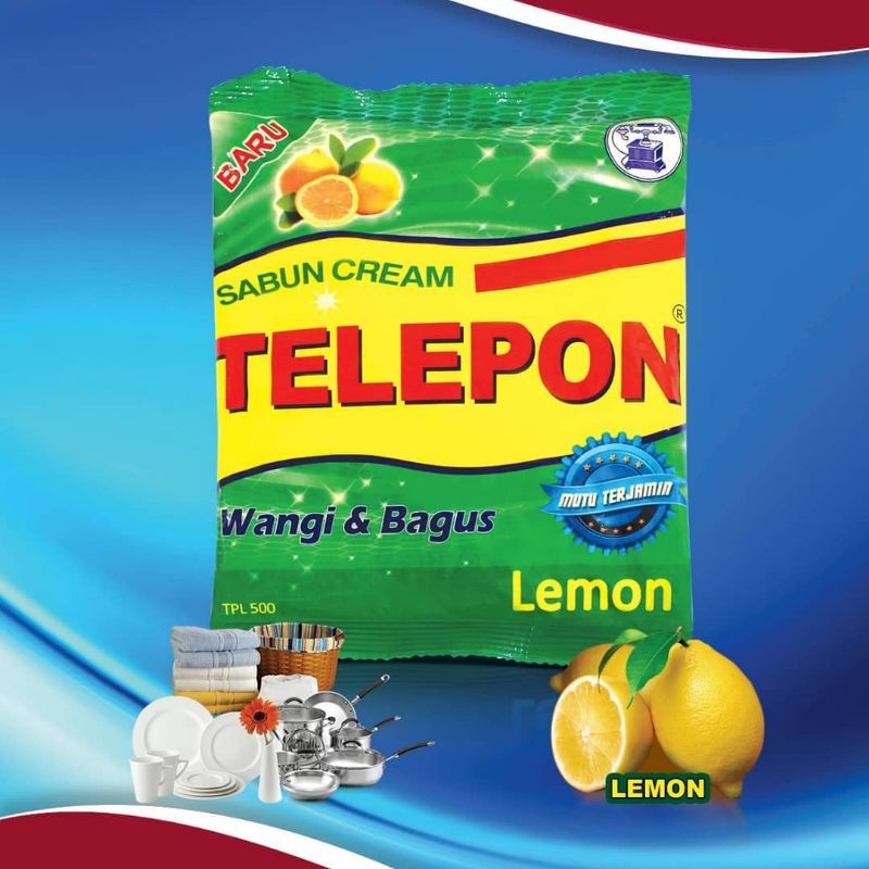 TELEPON Lemon Sabun Cream [2500 g]