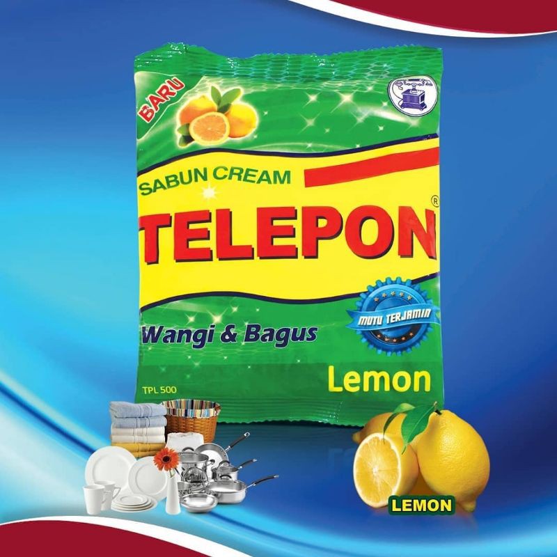 TELEPON Lemon Sabun Cream [2500 g]