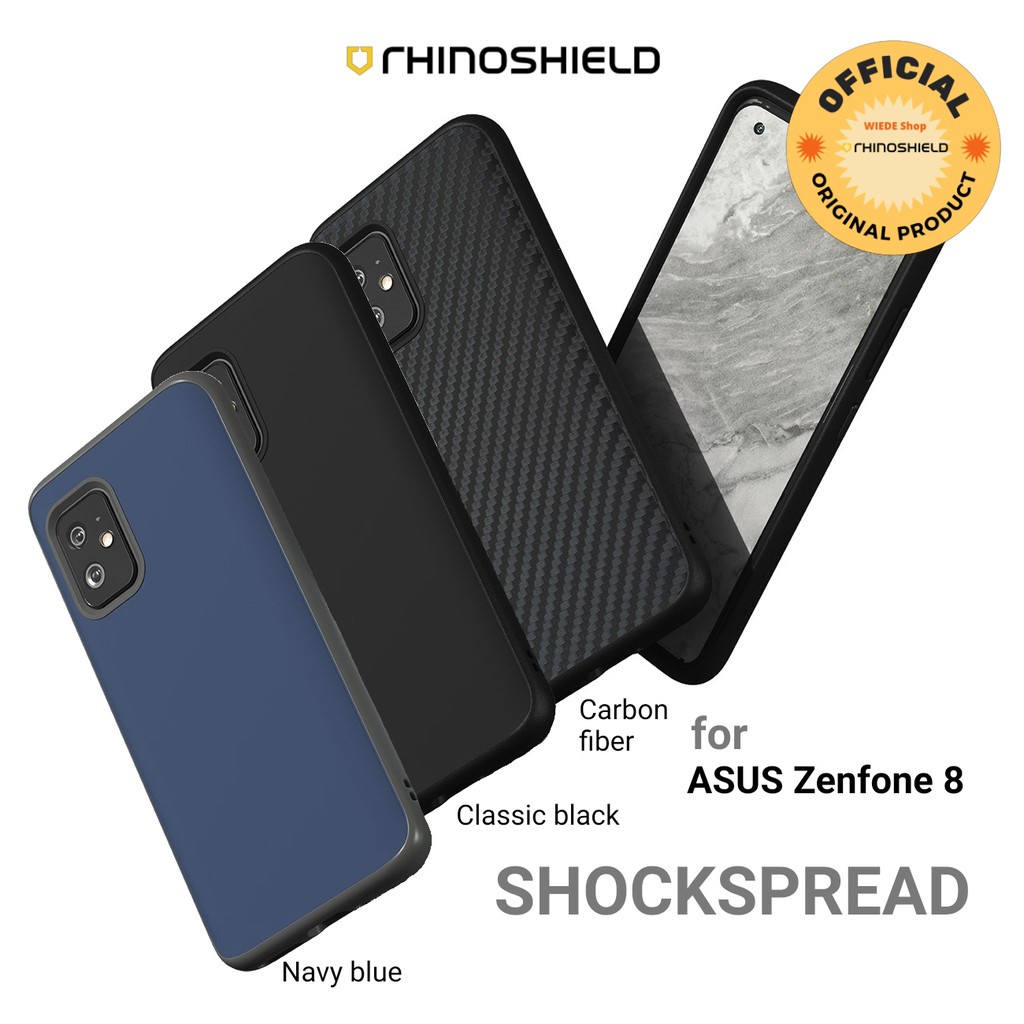 Case ASUS Zenfone 8 RHINOSHIELD Solidsuit Anti Shock Soft Casing ORIGINAL