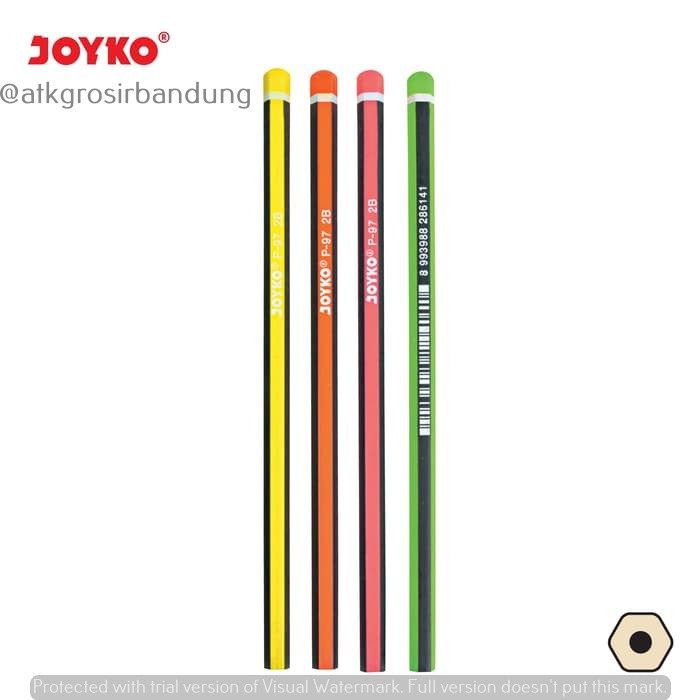 

Pensil Hexagonal 2B Joyko P-97