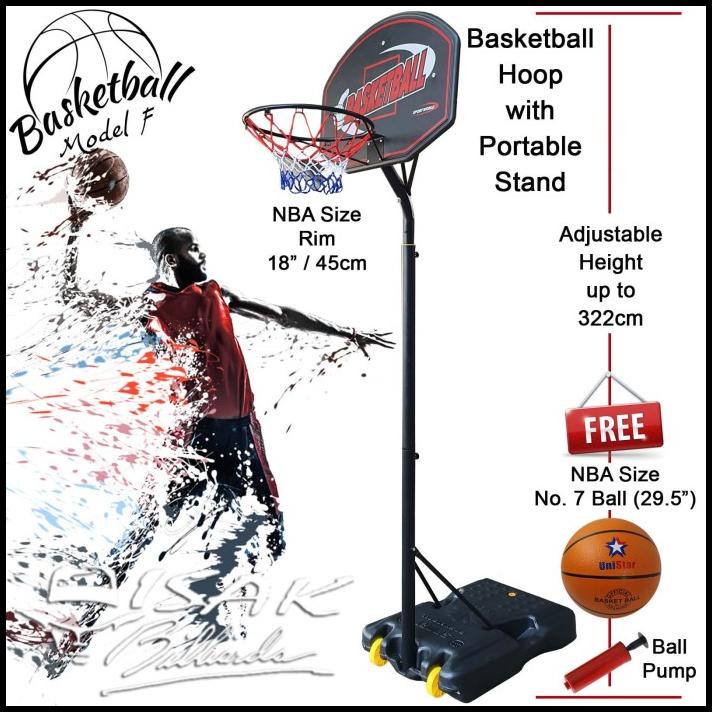 Portable Basketball Hoop F - Rim Bola Basket Ring Outdoor Indoor Nba