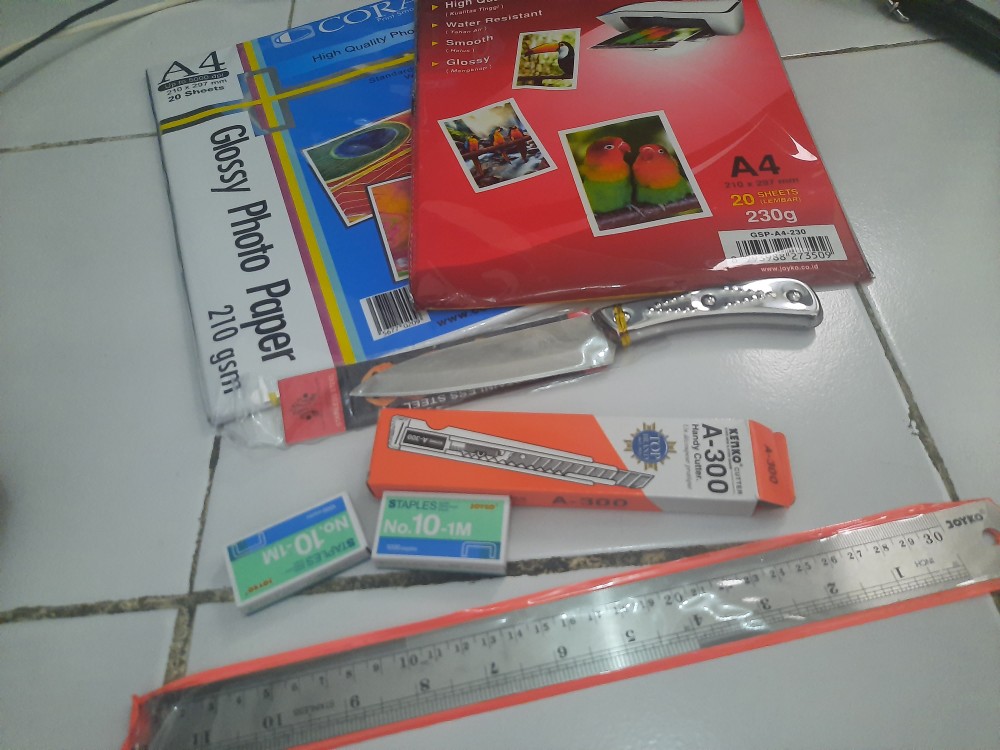 Pisau Silver Dapur Stainless / Piso Buah