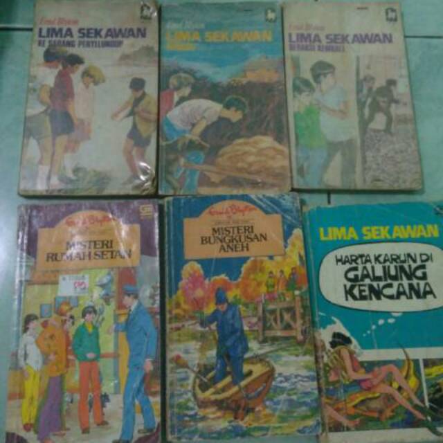 Fulset Enyd Blyton 5 Sekawan Lima Sekawan