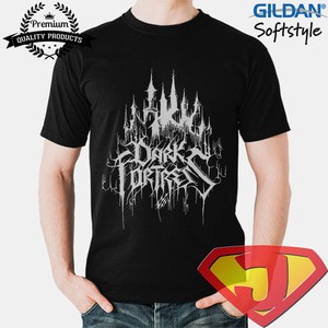 Kaos Band Black Metal Pria /  Original Gildan - Dark Fortress