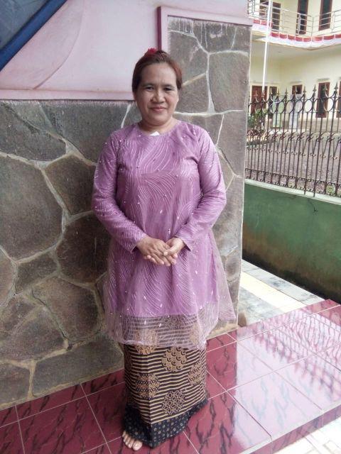 Ratu Shofia Brokat Tile Mutiara Original