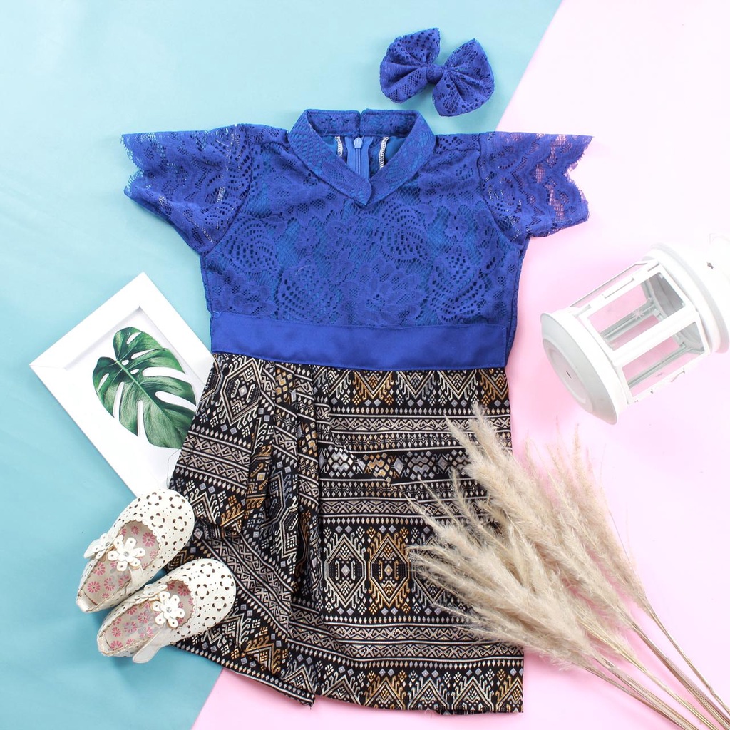 DIAJENG LACE MINI DRESS LILIT ANAK/GAUN ANAK