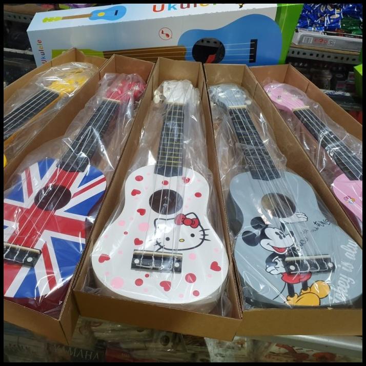 Gitar Ukulele - Ukulele Gambar Karakter Anak Bagus Import