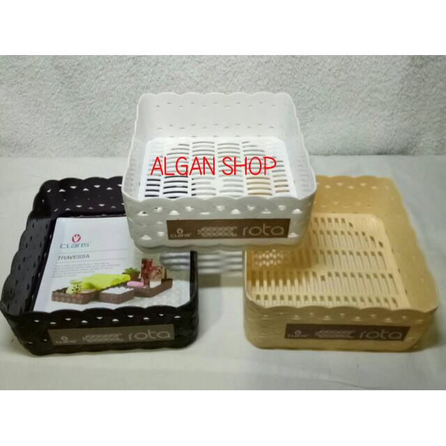 Keranjang Plastik Travessa M 0561 Rota Claris Baki Nampan Keranjang Plastik Travessa M 0561 Rota Claris Baki Nampan