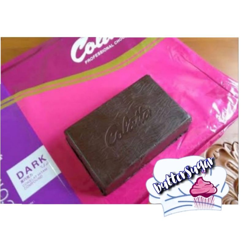 

COKLAT BLOK COLATTA 500GR / COLATTA DARK CHOCOLATE COMPOUND REPACK