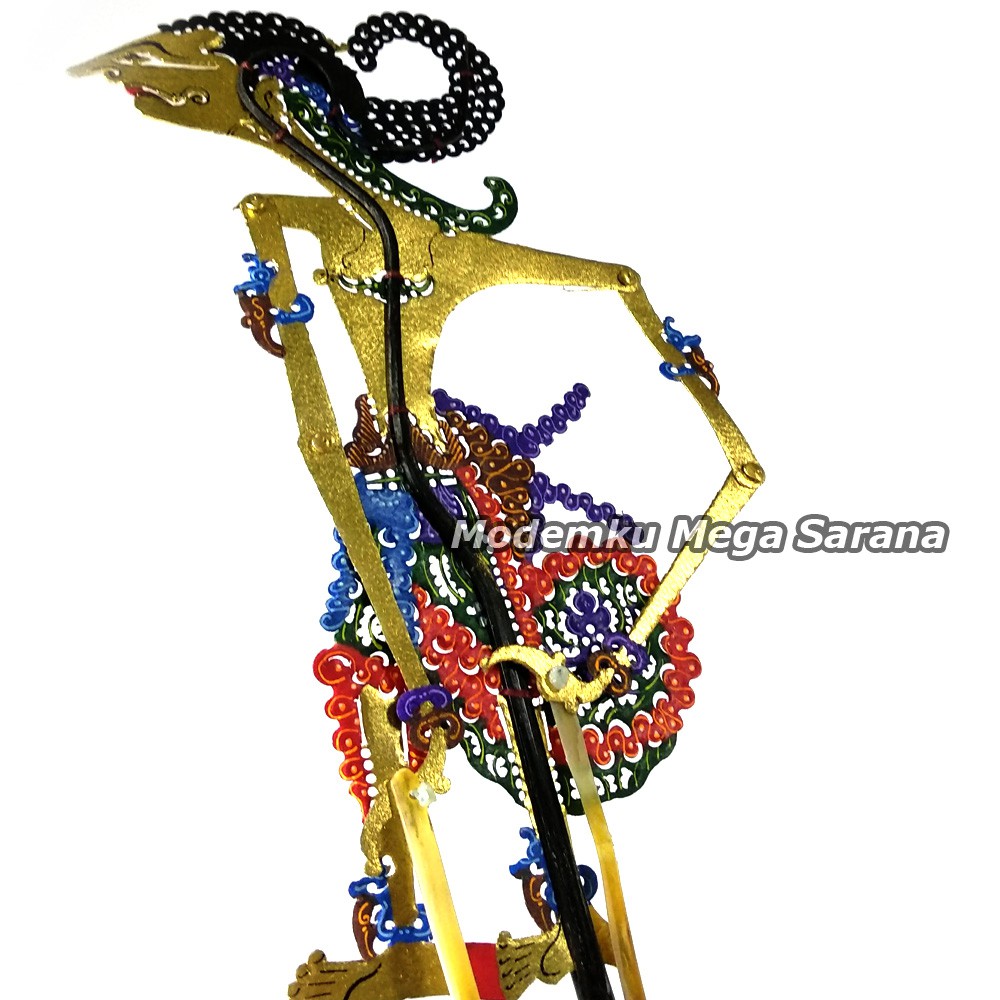 Souvenir Wayang Kulit Mini Caperan Super 20 Cm - Sadewa Sadewo