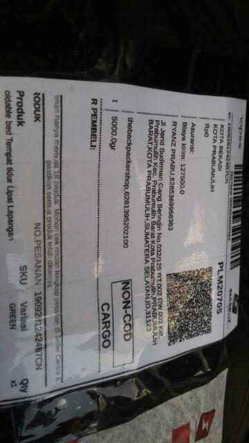 Velbed Foldable Bed Tempat Tidur Lipat Lapangan