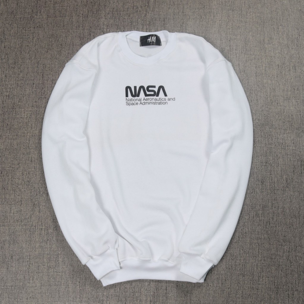 Jaket crewneck Nasa H&amp;M premium full-tag