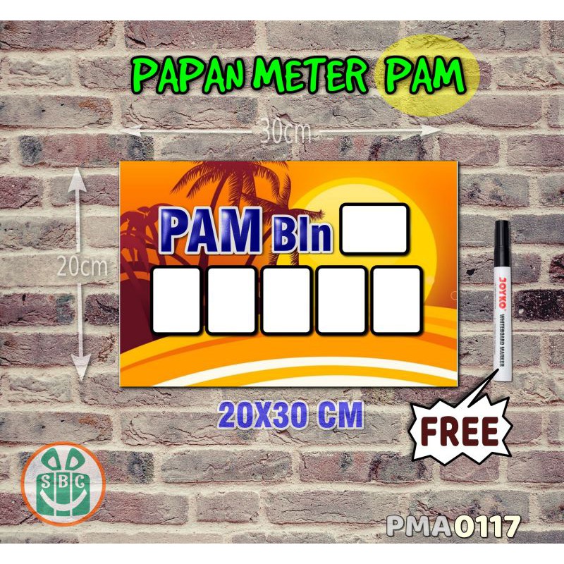 

Stokastik Papan Meter Listrik PLN PAM motif Unik - Floral 17