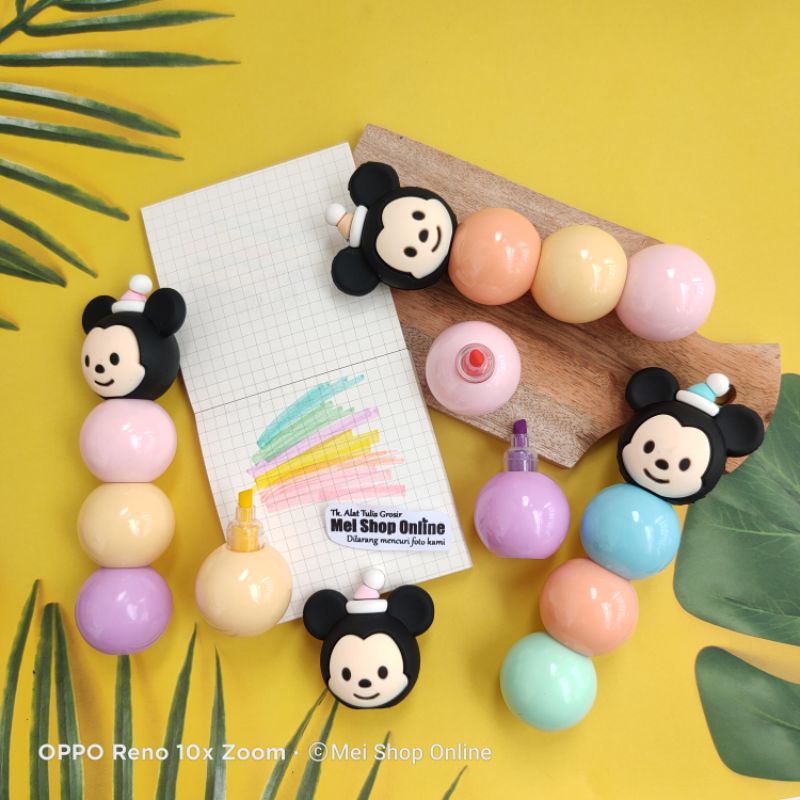 

Highlighter / Penanda 3 Warna Karakter Unicorn dll Lucu