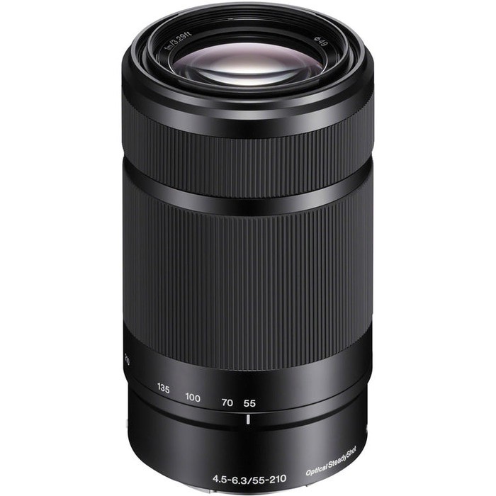 Sony E 55-210MM / E 55-210 MM F4.5-6.3 OSS E-Mount Lensa For Sony APS-C Garansi Resmi Sony Indo