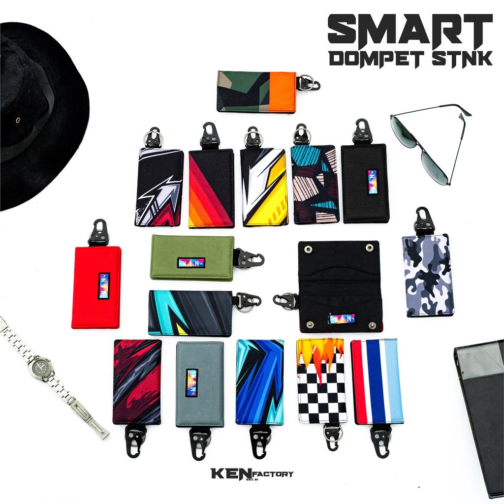 Dompet STNK E TOLL SIM Mobil Motor / Gantungan Kunci Motif Pria Wanita / Full Printing- ~KENFACTORY