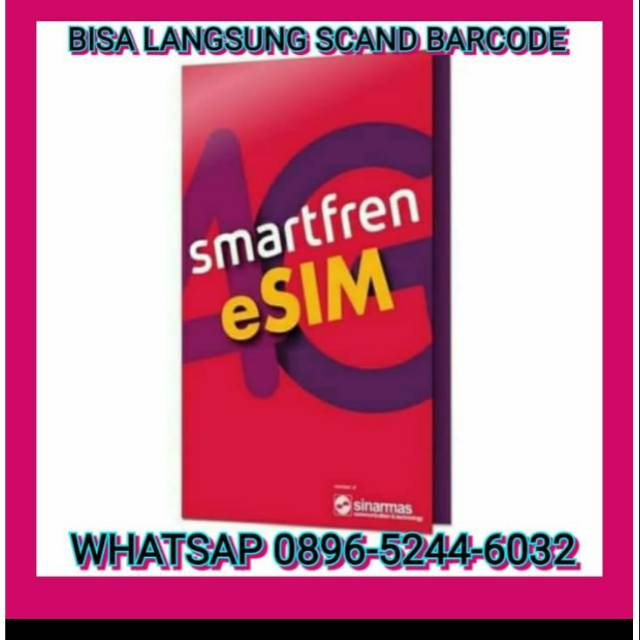 ESIM SMARTFREN 90GB