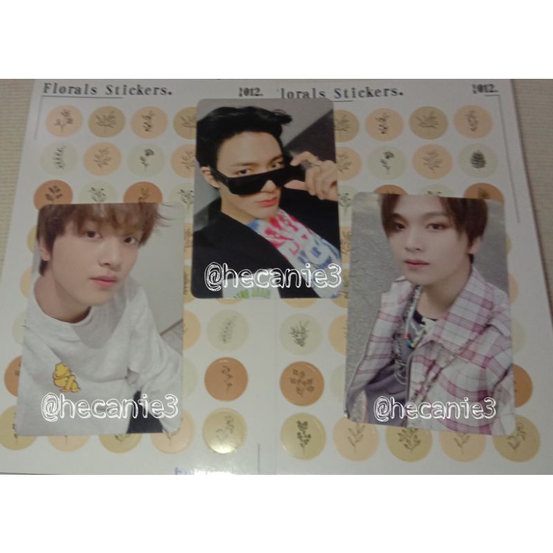 Photocard Jeno Agent Haechan Chilling pair