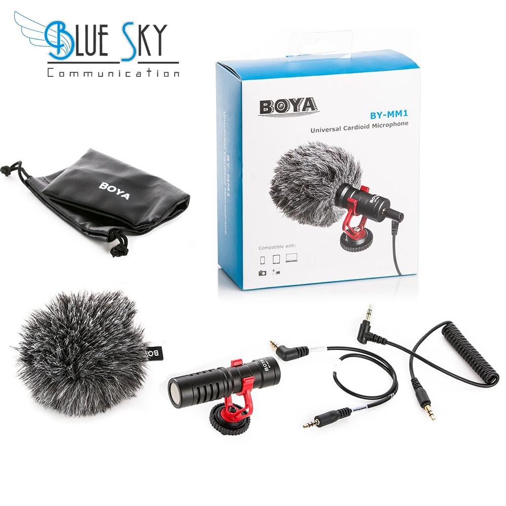 MICROPHONE MIC CLIP ON BOYA BY-MM1 BROADCAST