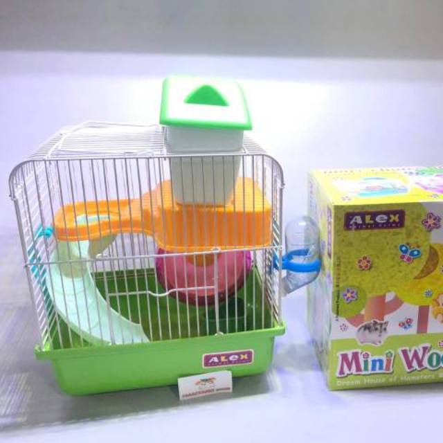 Kandang Hamster import bahan bagus fullset