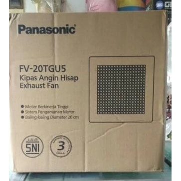 PANASONIC Ceiling Exhaust Fan 8 Inch FV 20TGU KIPAS ANGIN HISAP PLAFON