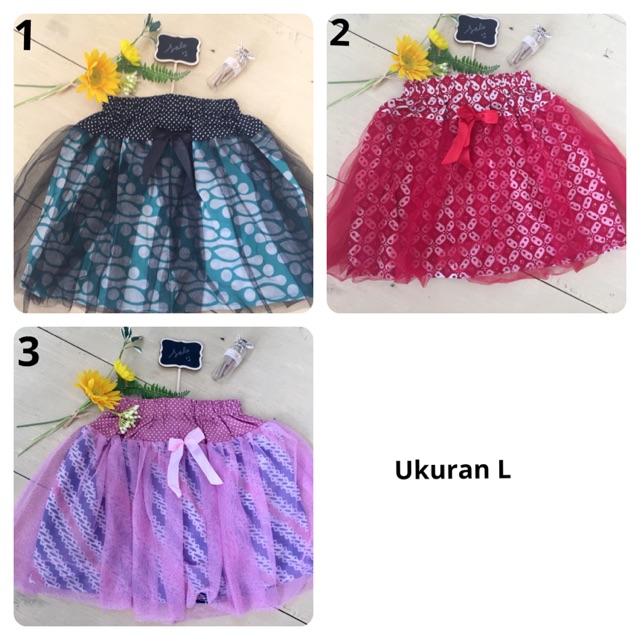 Rok Tutu Batik