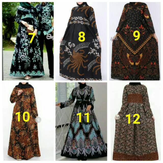 GAMIS BATIK PAYUNG TERLAU LARIS