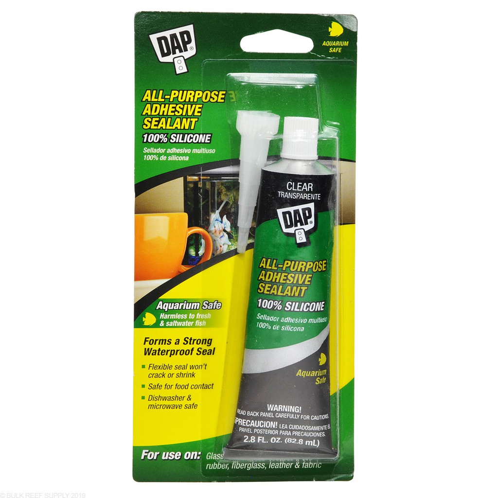 

DAP All Purpose Adhesive Sealent Lem Aquarium USA
