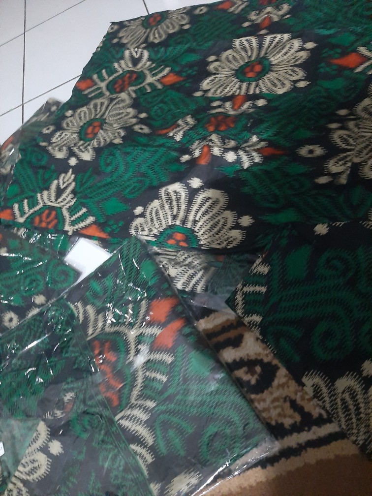 Kemeja Batik Pria Ppbtk07 Modern Lengan Pendek Casual Modis Trendy Masa Kini M L Xl Asli Pekalongan